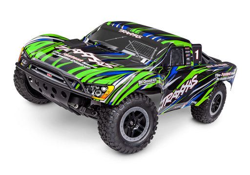 Traxxas 58334-4 1/10 2wd Green Slash HD BL-2s