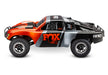 Traxxas 58376-74 Slash VXL Brushless 2WD 1/10 Scale Electric Short Course Truck Fox Racing Clipless Body