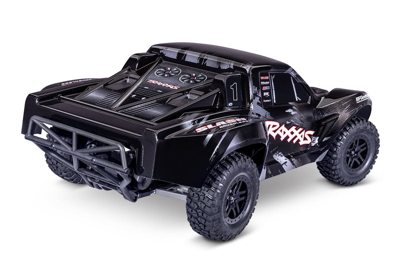 Traxxas 58434-4 Slash VX3 BL Brushless 2WD 1/10 Scale Electric Short Course Truck Black Clipless Body