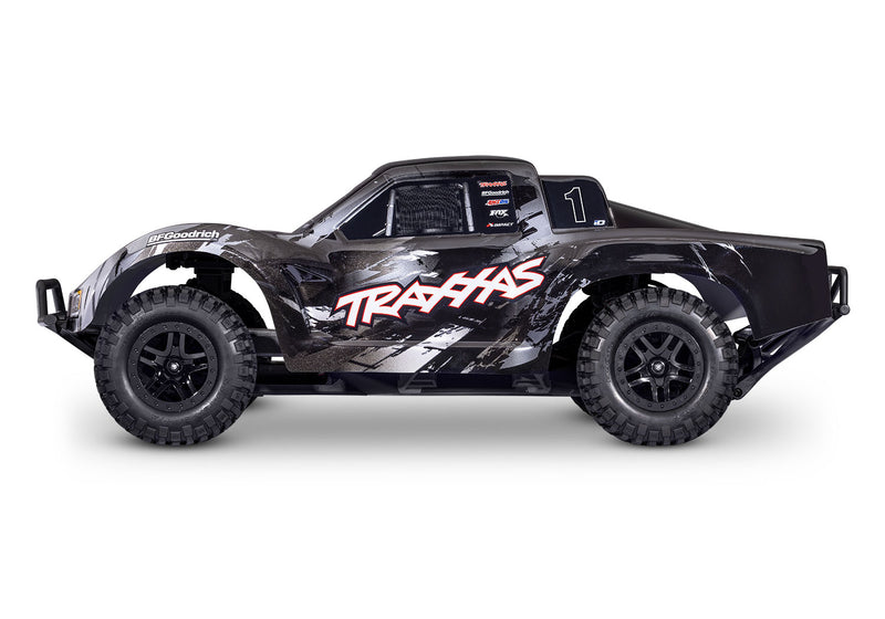 Traxxas 58434-4 Slash VX3 BL Brushless 2WD 1/10 Scale Electric Short Course Truck Black Clipless Body