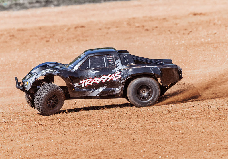 Traxxas 58434-4 Slash VX3 BL Brushless 2WD 1/10 Scale Electric Short Course Truck Black Clipless Body