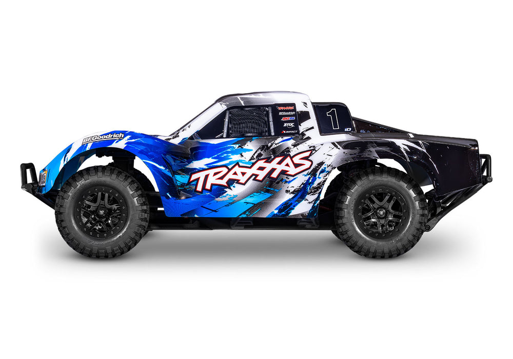 Traxxas 58434-4 Slash VX3 BL Brushless 2WD 1/10 Scale Electric Short Course Truck Blue Clipless Body