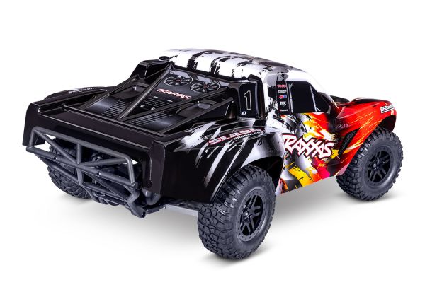 Traxxas 58434-4 Slash VX3 BL Brushless 2WD 1/10 Scale Electric Short Course Truck Red Clipless Body