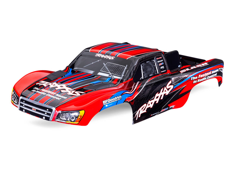 Traxxas 5924 Red Slash Clipless Body
