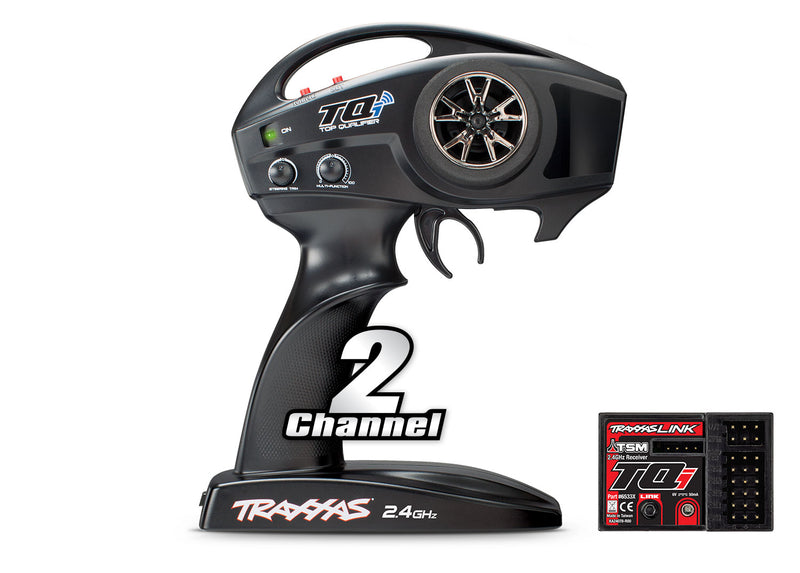 Traxxas 6509A TQI 2.4Ghz 2Ch Radio System with 5 Ch Micro Receiver