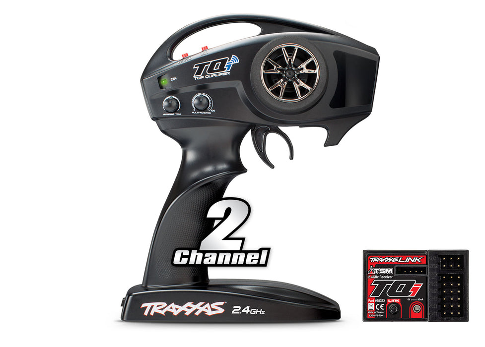 Traxxas 6509A TQI 2.4Ghz 2Ch Radio System with 5 Ch Micro Receiver