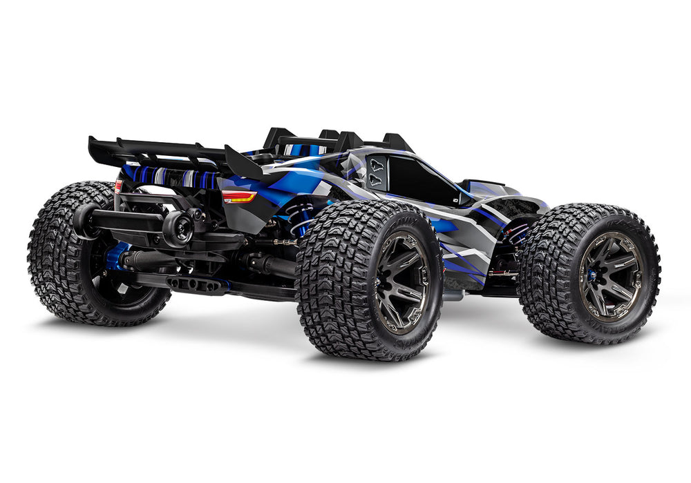Traxxas 67097-4 Blue Rustler 4X4 Ultimate 1/10 Scale Stadium Truck