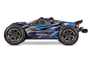 Traxxas 67097-4 Blue Rustler 4X4 Ultimate 1/10 Scale Stadium Truck