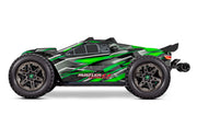 Traxxas 67097-4 Green Rustler 4X4 Ultimate 1/10 Scale Stadium Truck
