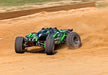 Traxxas 67097-4 Green Rustler 4X4 Ultimate 1/10 Scale Stadium Truck