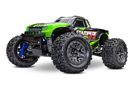 Traxxas 67154-4  Green 4x4 Stampede RTR 1/10 BL-2s Brushless Monster Truck