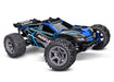 Traxxas 67164-4 Blue 4x4 Rustler RTR 1/10 BL-2s Brushless Stadium Truck