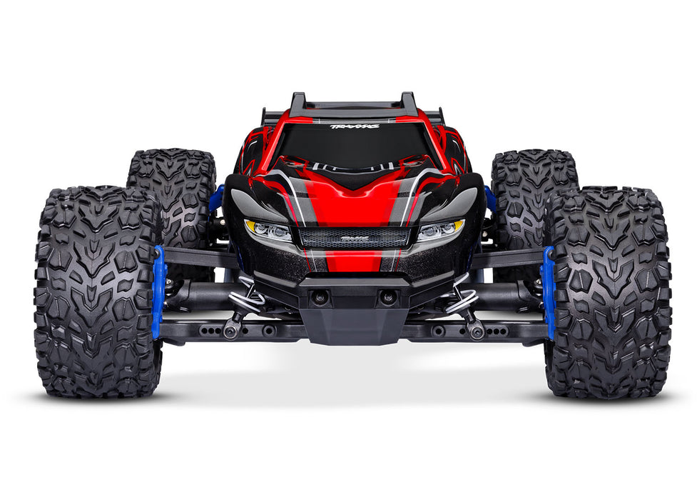 Traxxas 67164-4  Red 4x4 Rustler RTR 1/10 BL-2s Brushless Stadium Truck
