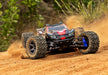 Traxxas 67164-4  Red 4x4 Rustler RTR 1/10 BL-2s Brushless Stadium Truck