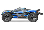 Traxxas 67376-4 Blue Rustler 4X4 VXL 1/10 Scale Stadium Truck