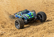 Traxxas 67376-4 Green Rustler 4X4 VXL 1/10 Scale Stadium Truck