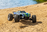 Traxxas 67376-4 Green Rustler 4X4 VXL 1/10 Scale Stadium Truck