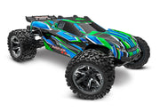Traxxas 67376-4 Green Rustler 4X4 VXL 1/10 Scale Stadium Truck