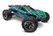 Traxxas 67376-4 Green Rustler 4X4 VXL 1/10 Scale Stadium Truck