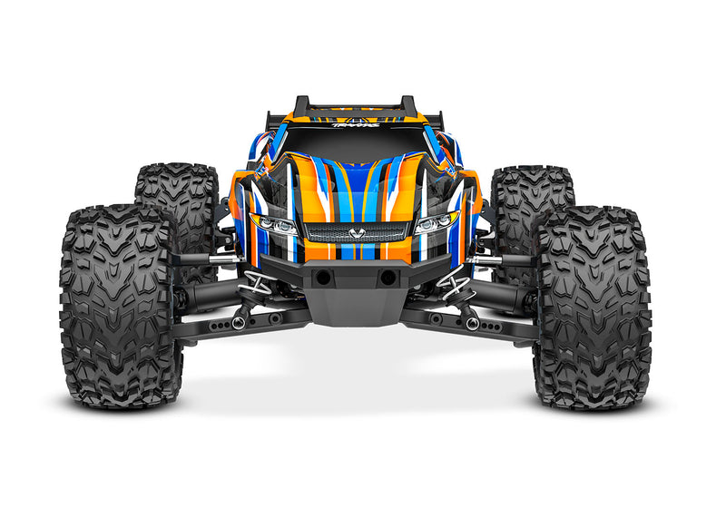 Traxxas 67376-4 Orange Rustler 4X4 VXL 1/10 Scale Stadium Truck