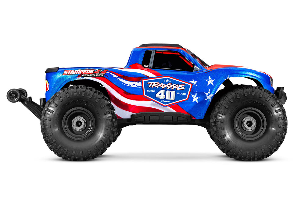 Traxxas 67454-4 40th Anniversary Stampede 4X4 VX3 Brushless Monster Truck