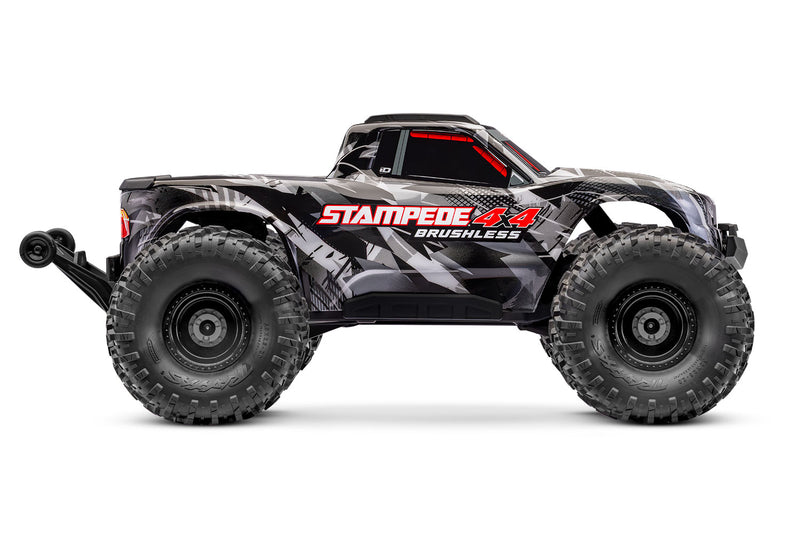 Traxxas 67454-4 Black Stampede 4X4 VX3 Brushless Monster Truck