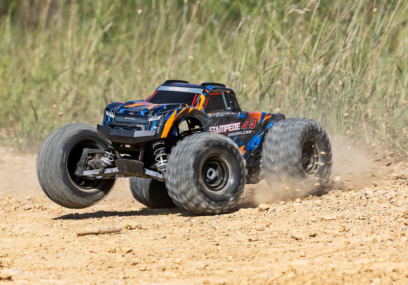 Traxxas 67454-4 Orange Stampede 4X4 VX3 Brushless Monster Truck
