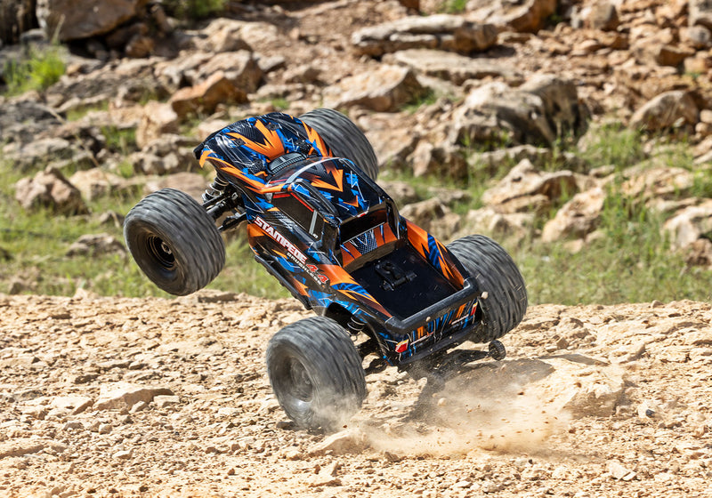 Traxxas 67454-4 Orange Stampede 4X4 VX3 Brushless Monster Truck