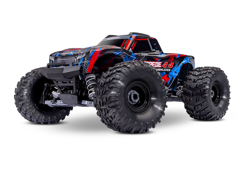 Traxxas 67454-4 Red Stampede 4X4 VX3 Brushless Monster Truck