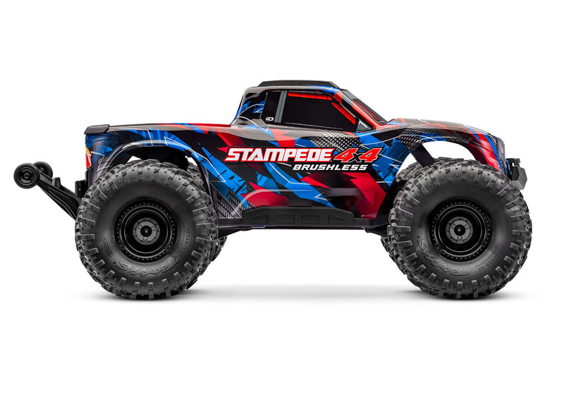 Traxxas 67454-4 Red Stampede 4X4 VX3 Brushless Monster Truck