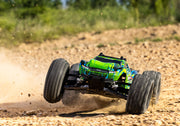 Traxxas 67464-4 Green Rustler 4x4 HD VX3 Brushless
