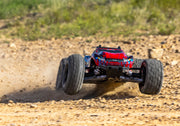 Traxxas 67464-4 Red Rustler 4x4 HD VX3 Brushless