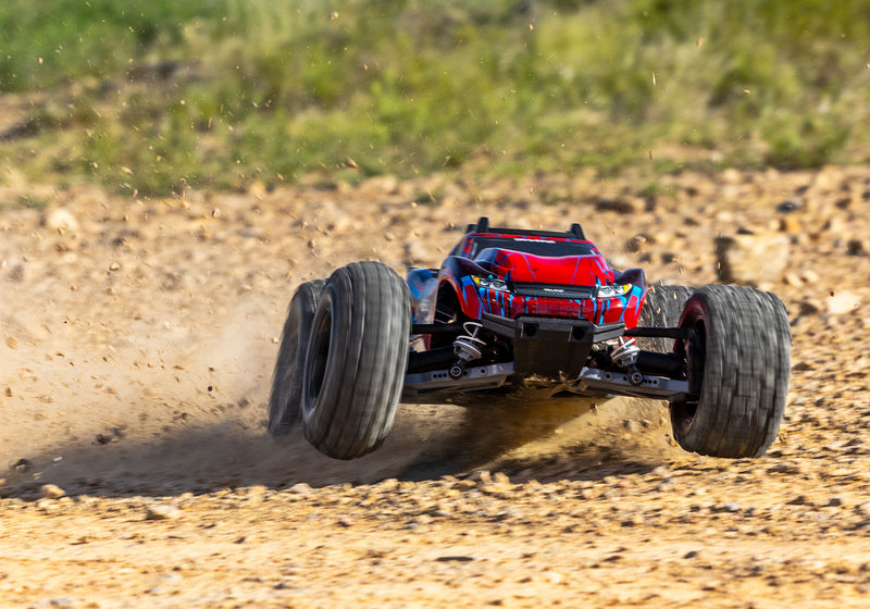 Traxxas 67464-4 Red Rustler 4x4 HD VX3 Brushless