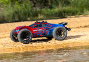 Traxxas 67464-4 Red Rustler 4x4 HD VX3 Brushless