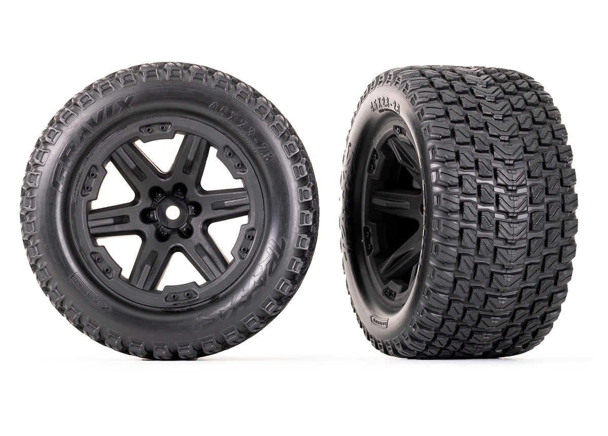 Traxxas 6764 Black 2.8