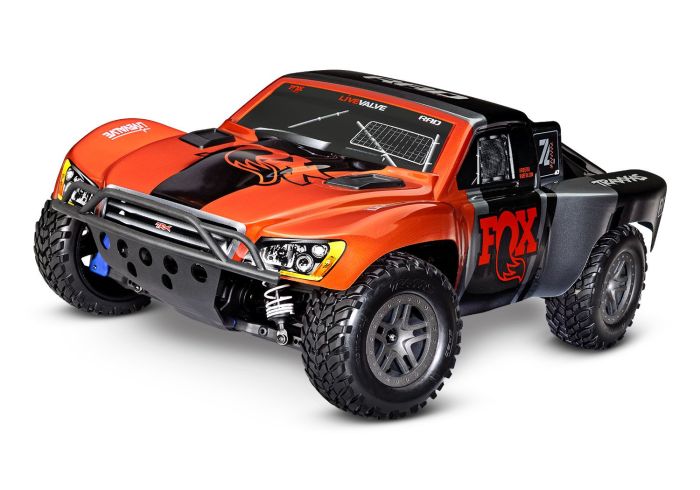 Traxxas 68154-4 Fox 4x4 Slash RTR 1/10 BL-2s Brushless Short Course Truck