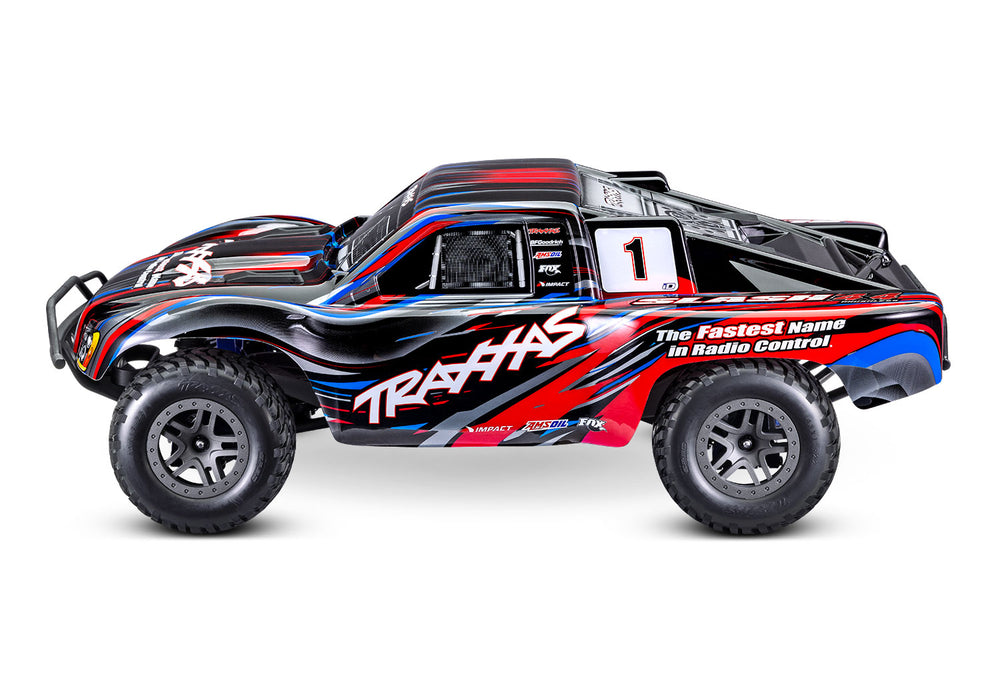 Traxxas 68154-4  Red 4x4 Slash RTR 1/10 BL-2s Brushless Short Course Truck