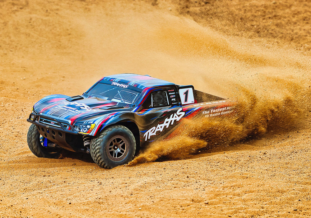 Traxxas 68154-4  Red 4x4 Slash RTR 1/10 BL-2s Brushless Short Course Truck