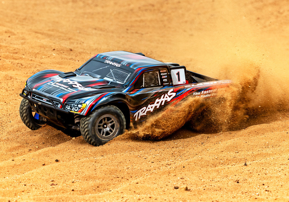 Traxxas 68154-4  Red 4x4 Slash RTR 1/10 BL-2s Brushless Short Course Truck
