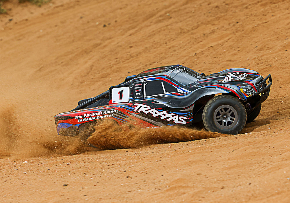 Traxxas 68154-4  Red 4x4 Slash RTR 1/10 BL-2s Brushless Short Course Truck