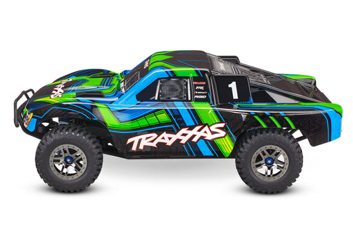 Traxxas 68277-4 1/10 Green Slash VXL 4x4 Ultimate Edition with Clipless Body