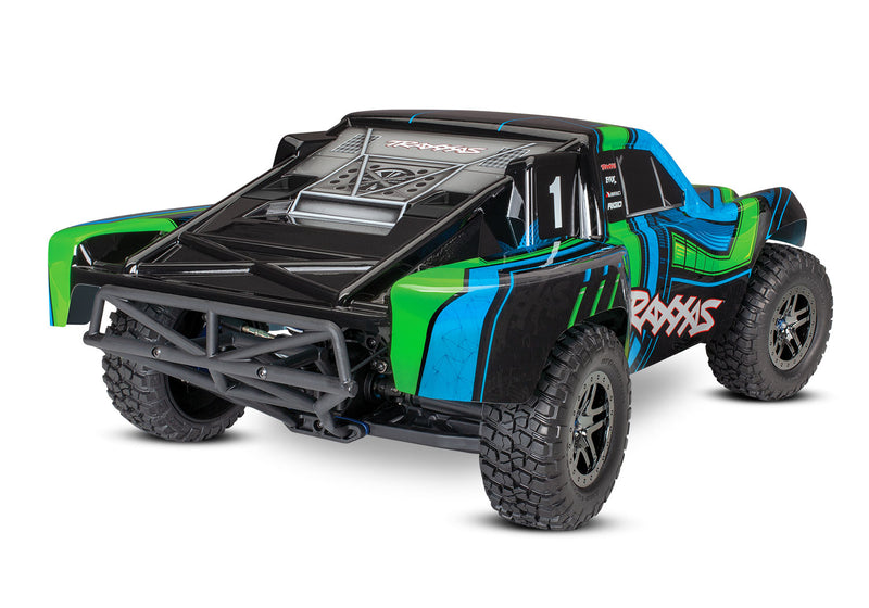 Traxxas 68277-4 1/10 Green Slash VXL 4x4 Ultimate Edition with Clipless Body