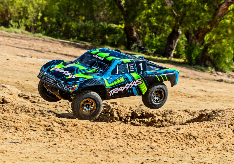 Traxxas 68277-4 1/10 Green Slash VXL 4x4 Ultimate Edition with Clipless Body