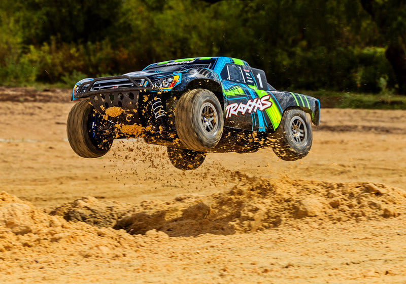 Traxxas 68277-4 1/10 Green Slash VXL 4x4 Ultimate Edition with Clipless Body