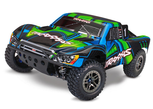 Traxxas 68277-4 1/10 Green Slash VXL 4x4 Ultimate Edition with Clipless Body