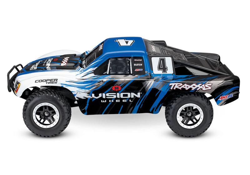 Traxxas 68286-4 1/10 Slash 4x4 VXL Short Course Truck (Clipless) - Vision Wheels