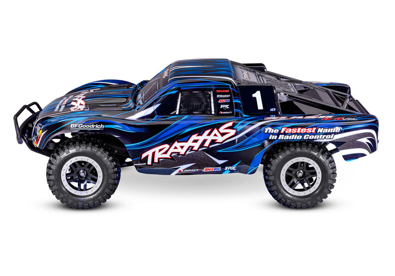 Traxxas 68386-4 Blue Slash 4X4 VXL HD 1/10 Scale Electric Short Course