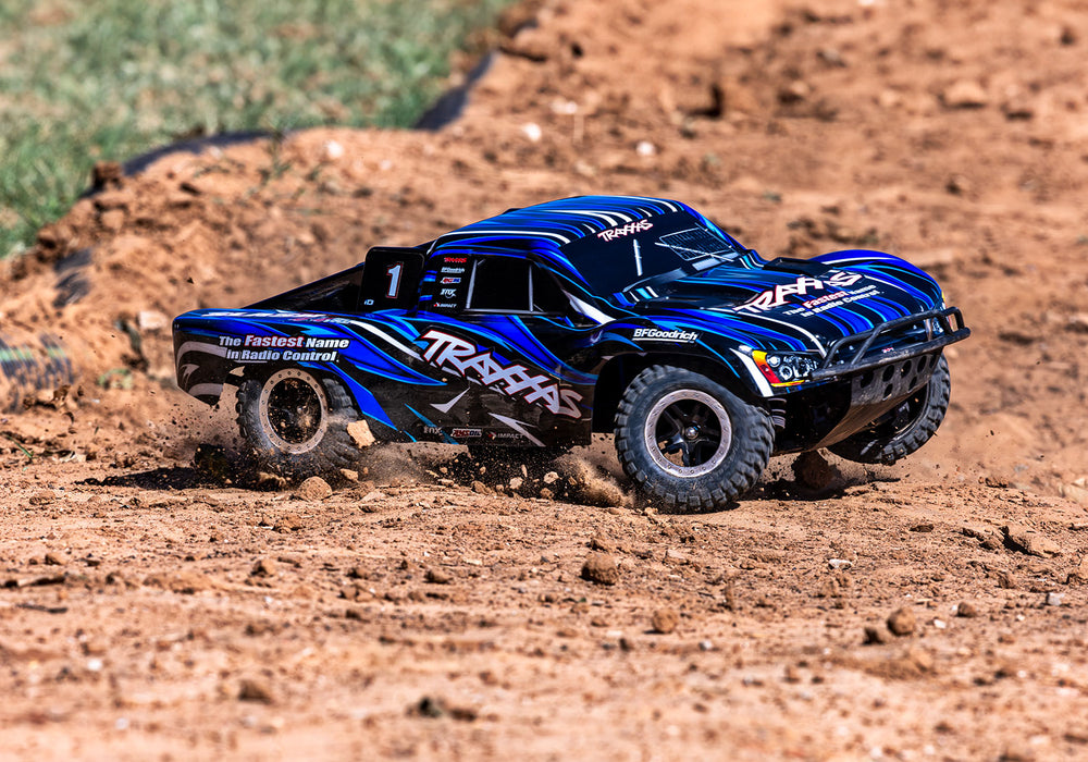 Traxxas 68386-4 Blue Slash 4X4 VXL HD 1/10 Scale Electric Short Course