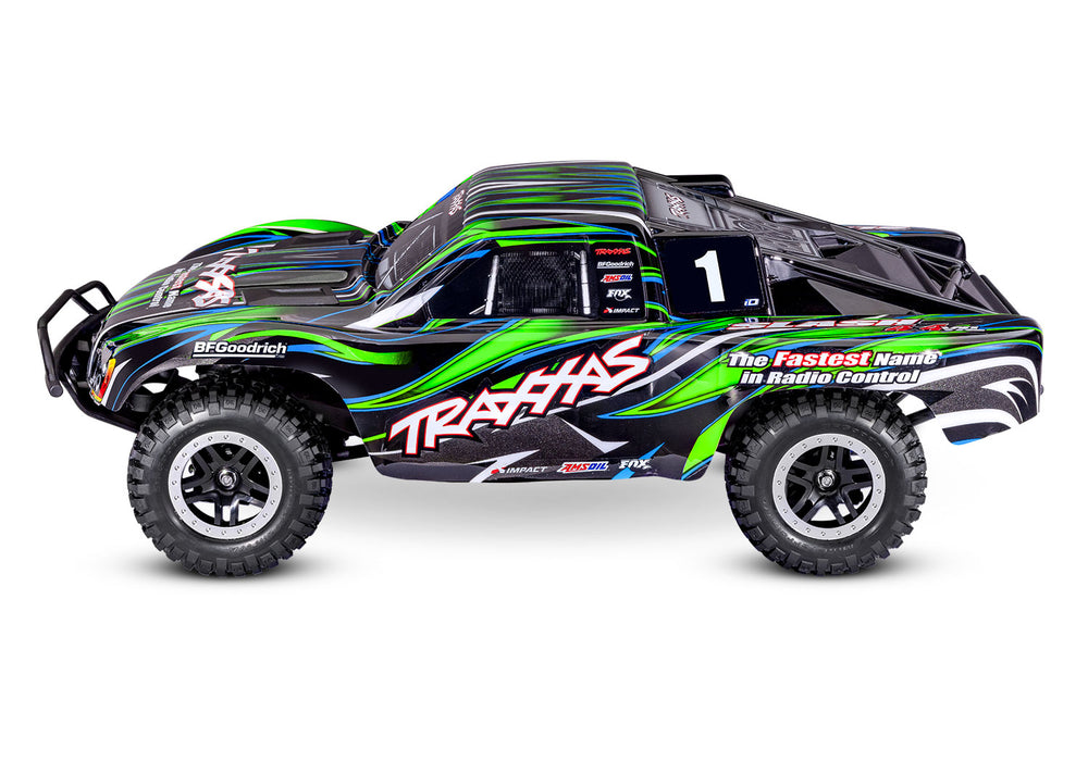Traxxas 68386-4 Green Slash 4X4 VXL HD 1/10 Scale Electric Short Course