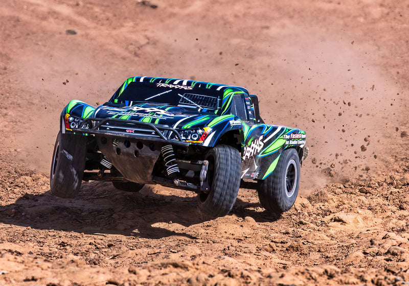 Traxxas 68386-4 Green Slash 4X4 VXL HD 1/10 Scale Electric Short Course
